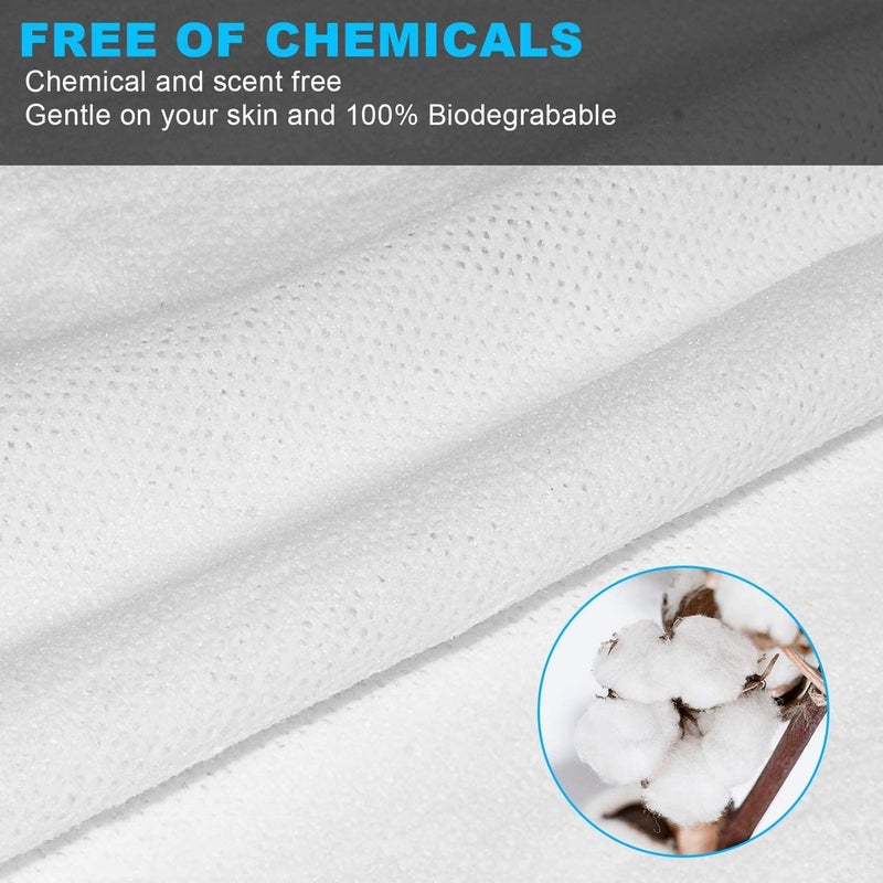 HAPPY CHEERS 500 Pieces Disposable Compressed Towels, Compact Travel Coin Tissue Soft Compress Tissues Pills for Outdoors Travel Camping and Beauty Salon - Image 4